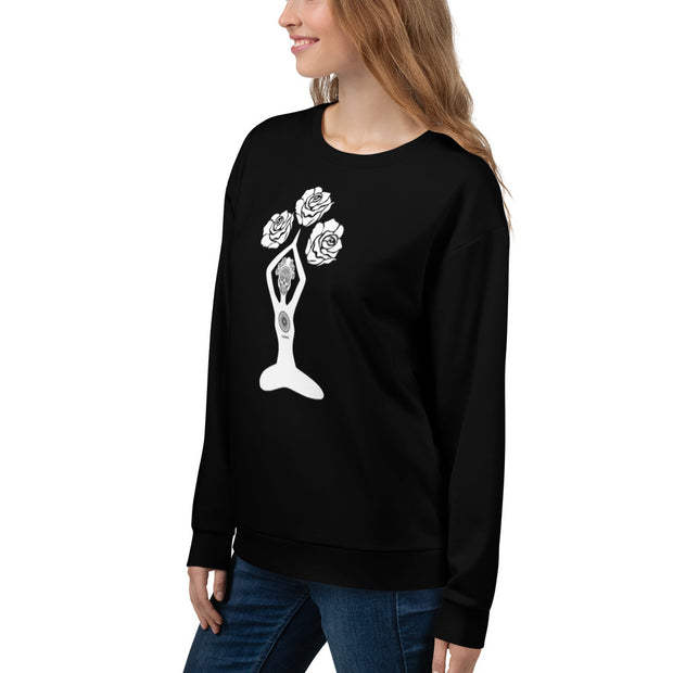 "Sugar Skull" Pullover Fitness Sweatshirt