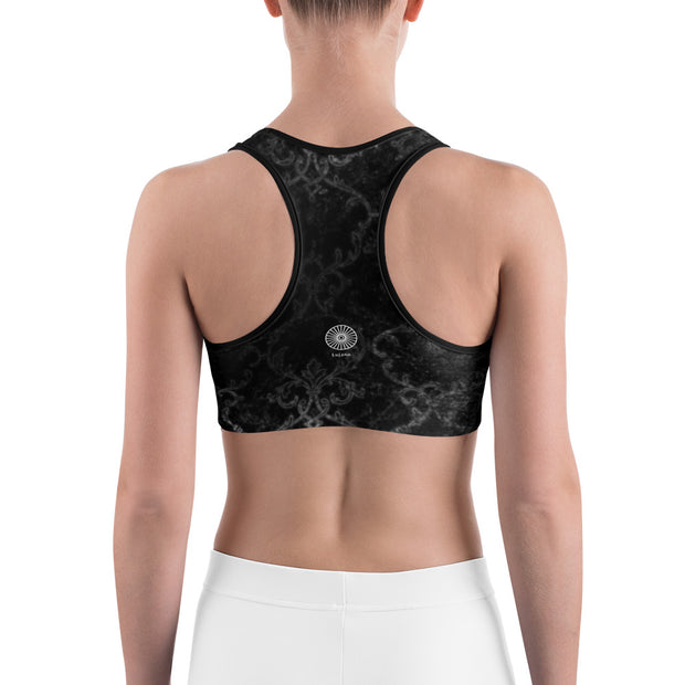 "Ghost Lady In My Attic, Calls Herself Marge" Fitness Bra
