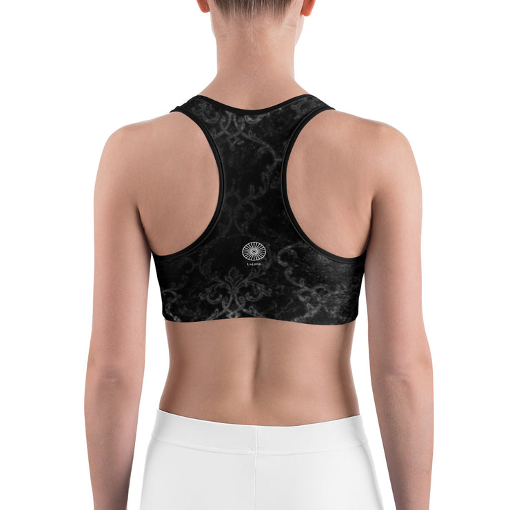 "Ghost Lady In My Attic, Calls Herself Marge" Fitness Bra