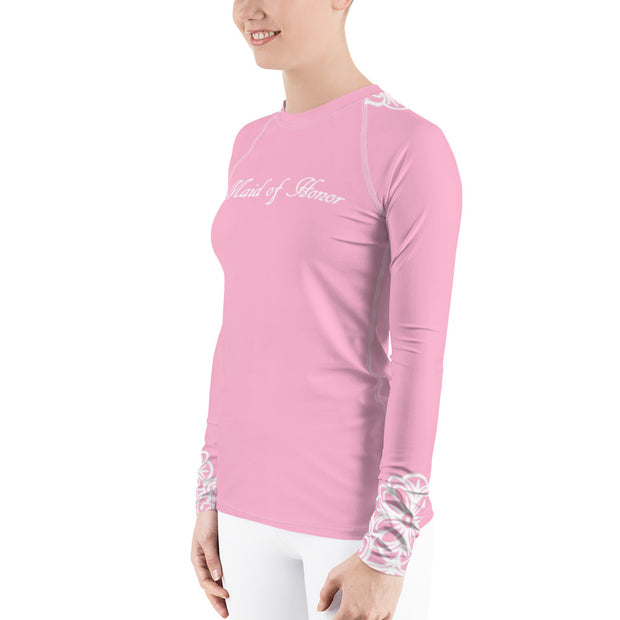 Pretty In Pink Maid of Honor Fitness Top