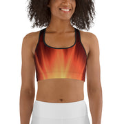 "Campfire Meditation" Unpadded Fitness Bra
