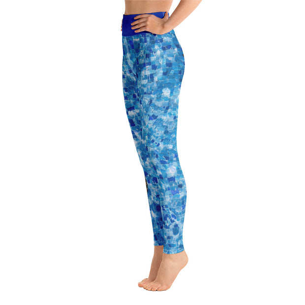 "Who Threw the Pineapple In the Pool?" Yoga Leggings