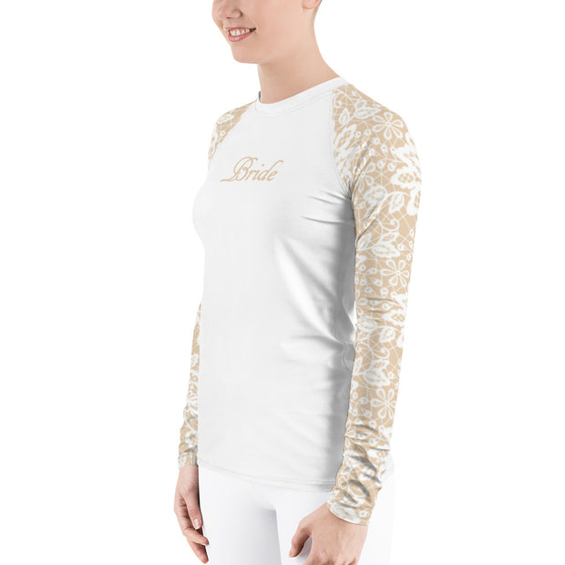 Love Lace Bride Fitness Top
