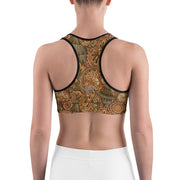 "Campfire Storyteller" Unpadded Fitness Bra