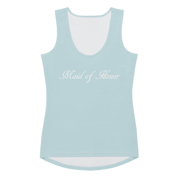 Something Blue Maid of Honor Tank Top