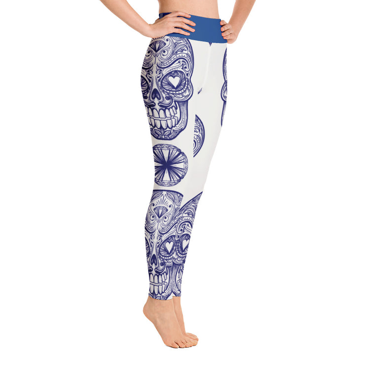 Activewear Athleisure Yoga Leggings similar to athleisure yoga leggings by Lululemon Athletica, Fabletics, Sweaty Betty, Under Armour, Nike, Nordstrom and Adidas for yoga, fitness, Pilates, workouts in moisture-wicking fabric, high fashion prints and bright colors for hiking, camping, surfing, running, swimming, snorkeling, and other outdoor activities as well as lounging, meditation, stretching and relaxing, all for the city girl