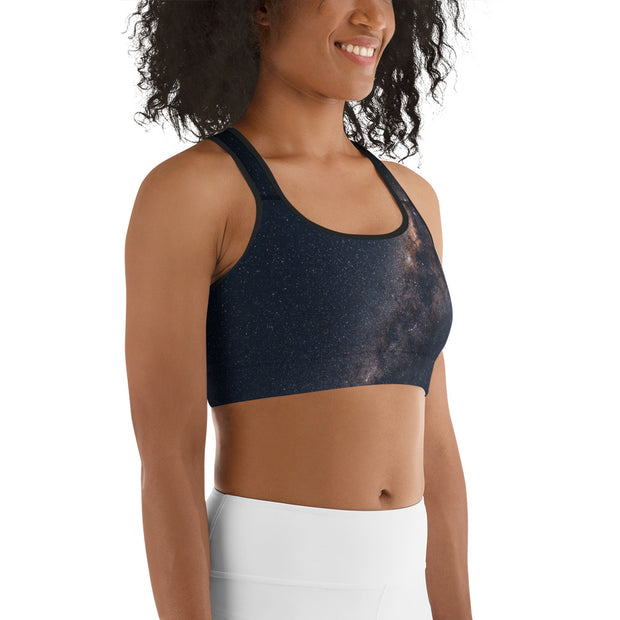 Milky Way Out There Sports Bra
