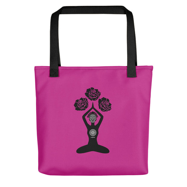 "Sugar Skull" Yoga Tote Bag
