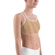 "Sands of Time" Unpadded Fitness Bra