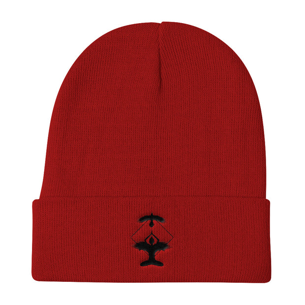 "Raven" Cuffed Beanie