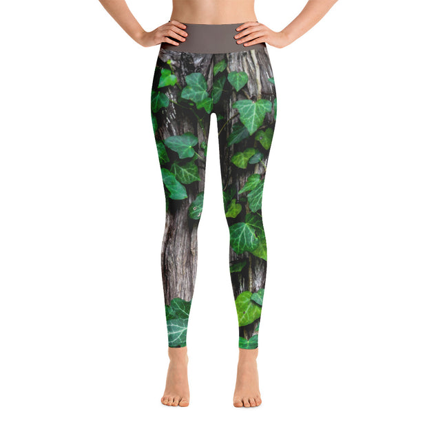 Vivacious Vines Yoga Leggings