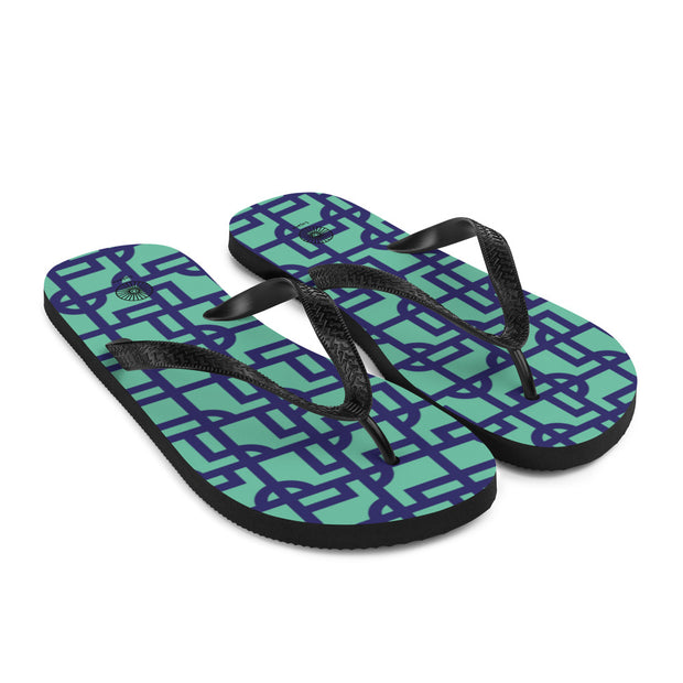 Snazzy Sinatra Flip-Flops