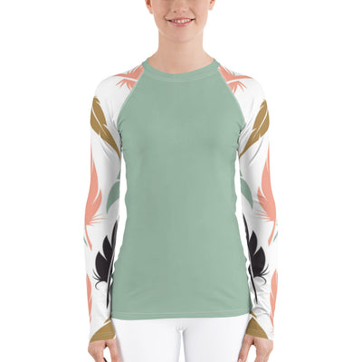 Flirty Feathers Fitness Top