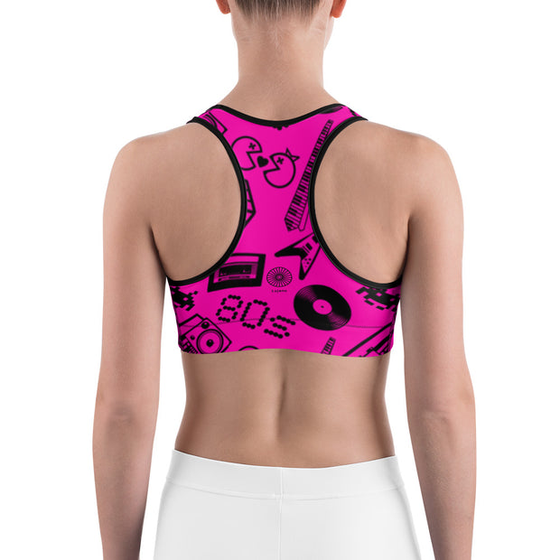 School Daze '85 Sports Bra