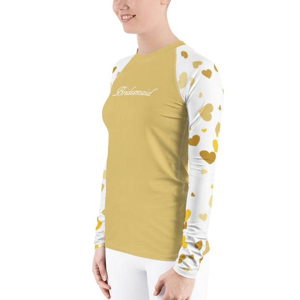 Love is In the Air Bridesmaid Fitness Top