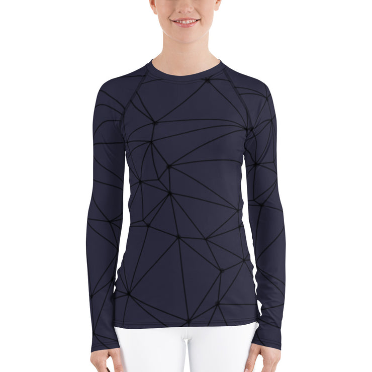 LSB Land & Sea Fitness Top in Evening Blue