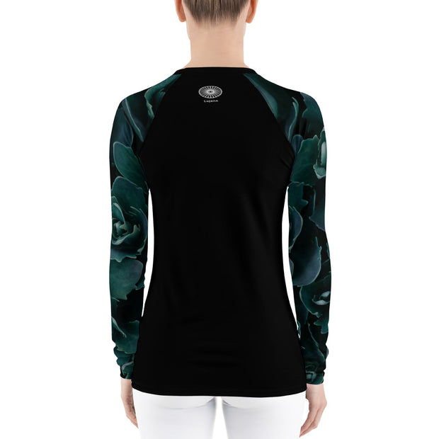 "Sleeping Succulents" Land & Sea Fitness Top