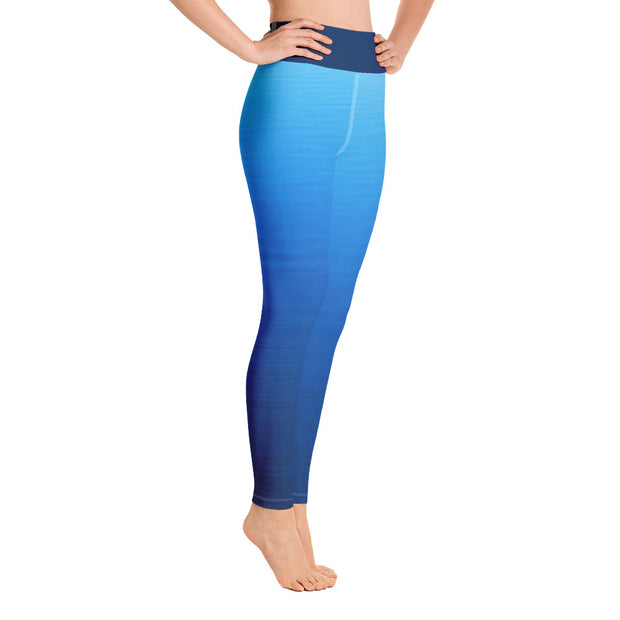 Activewear Athleisure Yoga Leggings similar to athleisure yoga leggings by Lululemon Athletica, Fabletics, Sweaty Betty, Under Armour, Nike, Nordstrom and Adidas for yoga, fitness, Pilates, workouts in moisture-wicking fabric, high fashion prints and bright colors for hiking, camping, surfing, running, swimming, snorkeling, and other outdoor activities as well as lounging, meditation, stretching and relaxing, all for the city girl