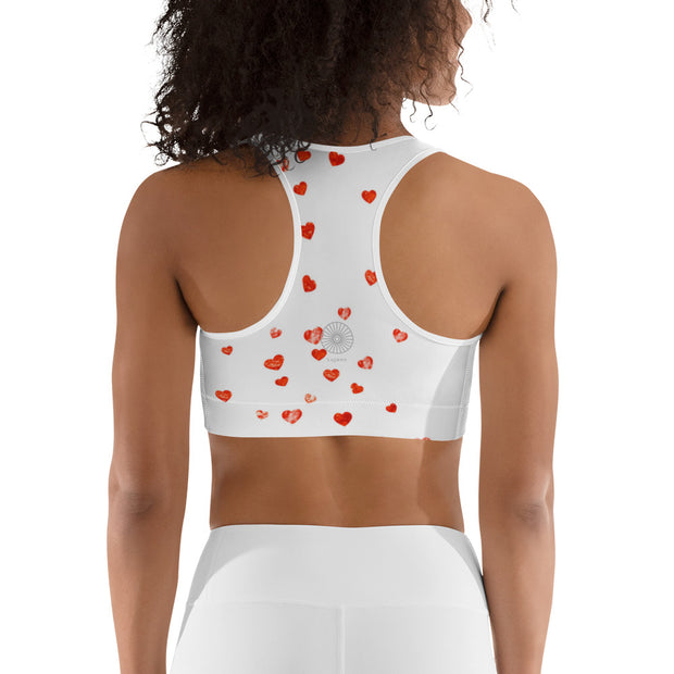 Happy Heart Sports Bra