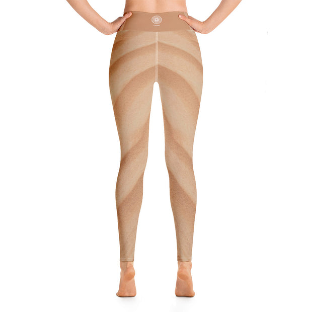 Activewear Athleisure Yoga Leggings similar to athleisure yoga leggings by Lululemon Athletica, Fabletics, Sweaty Betty, Under Armour, Nike, Nordstrom and Adidas for yoga, fitness, Pilates, workouts in moisture-wicking fabric, high fashion prints and bright colors for hiking, camping, surfing, running, swimming, snorkeling, and other outdoor activities as well as lounging, meditation, stretching and relaxing, all for the city girl