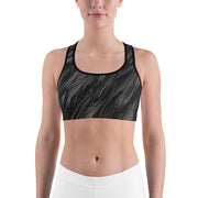 "Raven Wings" Fitness Bra