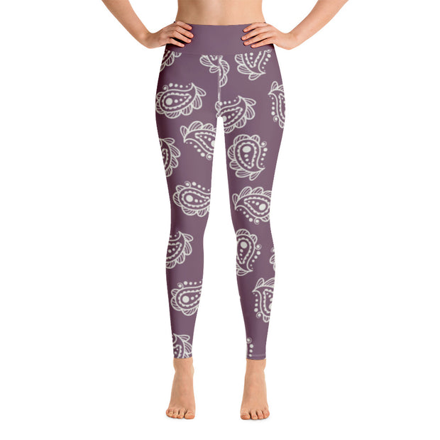 Passion Plum Yoga Leggings