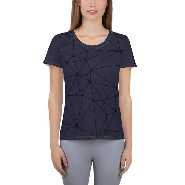 LSB Athletic T-shirt in Evening Blue