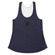 LSB Racerback Fitness Tank Top in Evening Blue