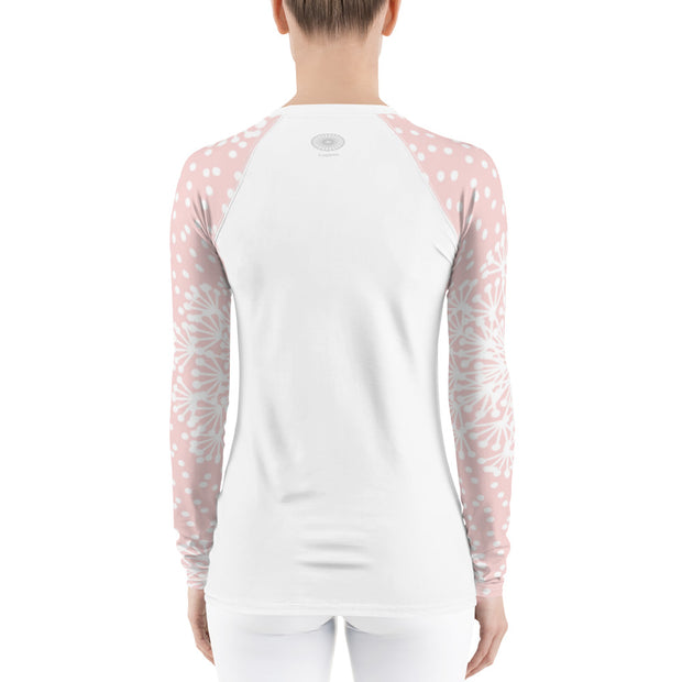 Pink Powder Puff Bride Fitness Top