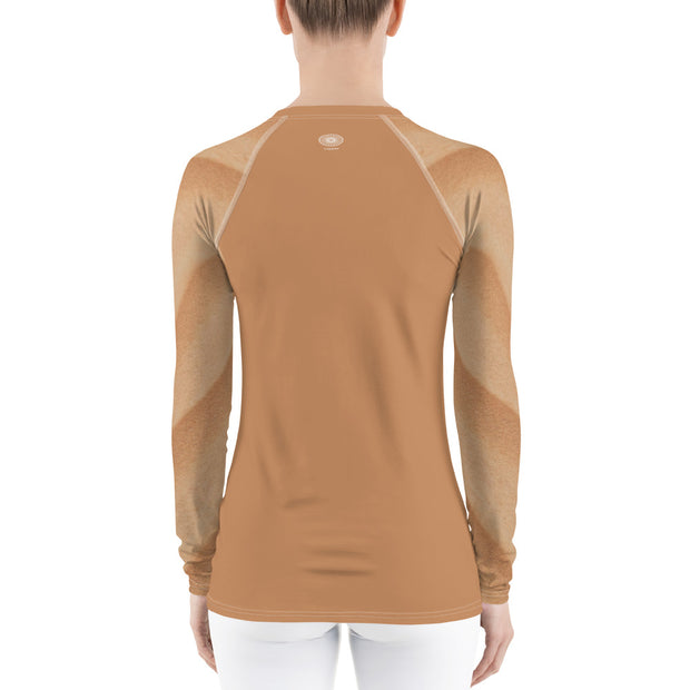"Sands of Time" Land & Sea Fitness Top