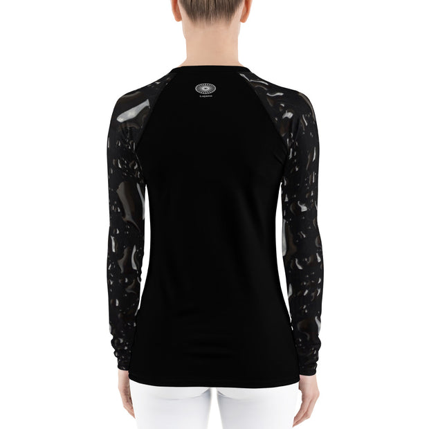 Jet Black Fitness Top
