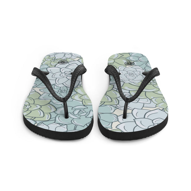 Palm Desert Bouquet Flip-Flops