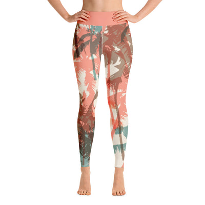 Activewear Athleisure Yoga Leggings similar to athleisure yoga leggings by Lululemon Athletica, Fabletics, Sweaty Betty, Under Armour, Nike and Adidas for yoga, fitness, Pilates, workouts in moisture-wicking fabric, high fashion prints and bright colors for hiking, camping, surfing, running, swimming, snorkeling, and other outdoor activities as well as lounging, meditation, stretching and relaxing, all for the city girl
