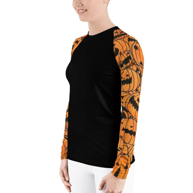 "Jack-O-Lantern Group Therapy" Land & Sea Fitness Top