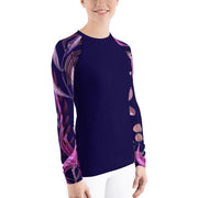 "Botanical Blooms" Land & Sea Fitness Top