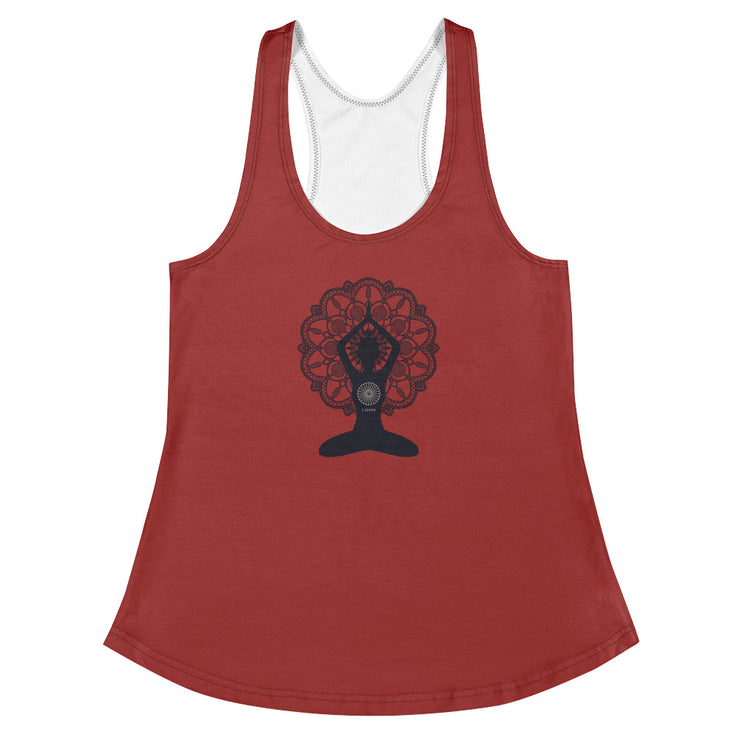 "Dahlia" Racerback Fitness Tank Top