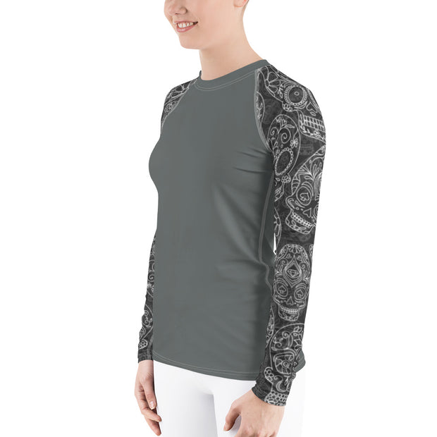 "Día De Los Muertos" Land & Sea Fitness Top