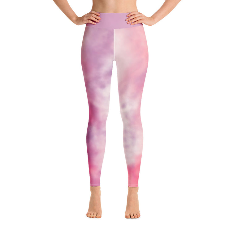 Pink Haze Yoga Leggings