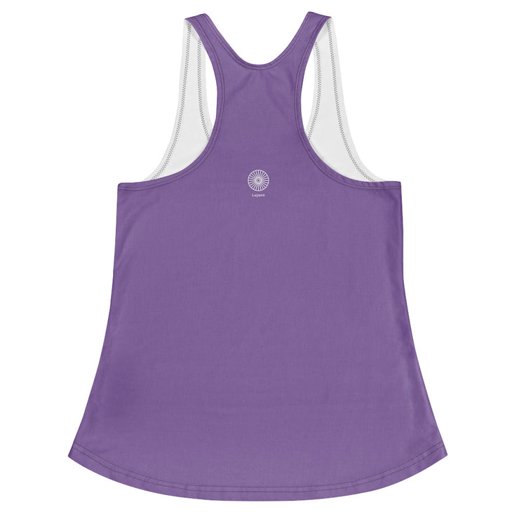 "Sugar Skull" Racerback Fitness Tank Top