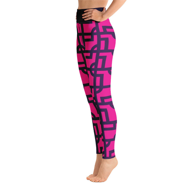 Swanky Sinatra Yoga Leggings