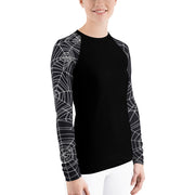 "Wondrous Webs: Land & Sea Fitness Top