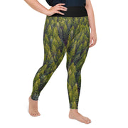 Athleisure Plus Size Leggings with great prints and colorful patterns like Athleisure leggings by Lululemon Athletica, Fabletics, Sweaty Betty, Under Armour, Nike and Adidas 