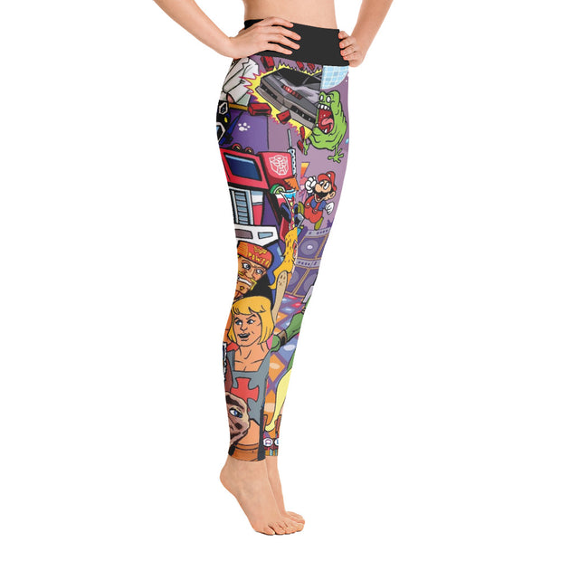 The 80's Ruled! Yoga Leggings