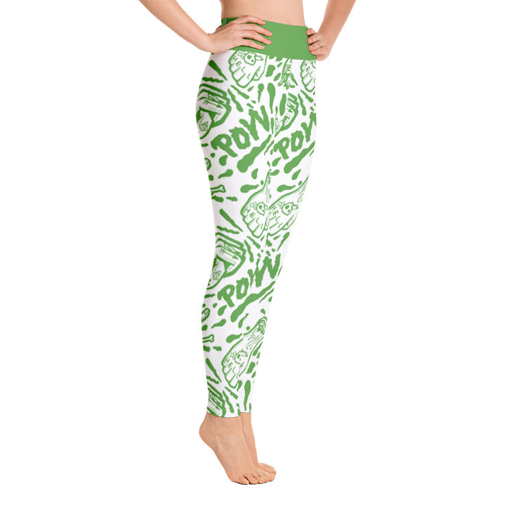 Activewear Athleisure Yoga Leggings similar to athleisure yoga leggings by Lululemon Athletica, Fabletics, Sweaty Betty, Under Armour, Nike, Nordstrom and Adidas for yoga, fitness, Pilates, workouts in moisture-wicking fabric, high fashion prints and bright colors for hiking, camping, surfing, running, swimming, snorkeling, and other outdoor activities as well as lounging, meditation, stretching and relaxing, all for the city girl
