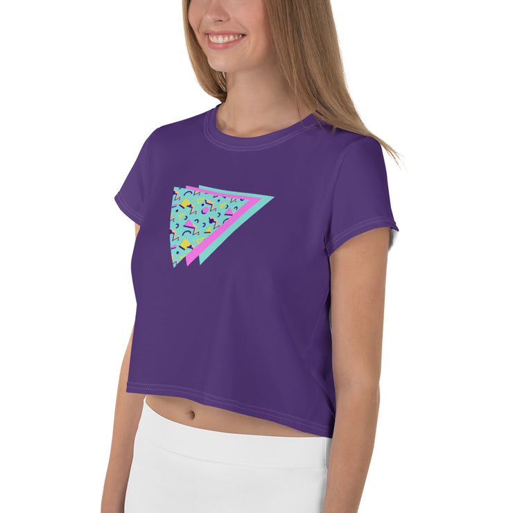 Totally Tubular Crop Tee