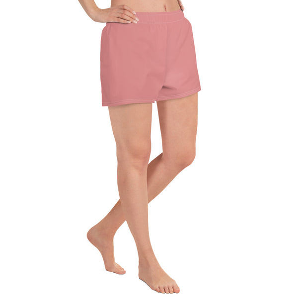 Pink Palms Hotel Women's Athletic Short Shorts