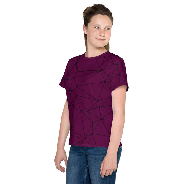 LSB Athletic T-Shirt in Tyrian Purple