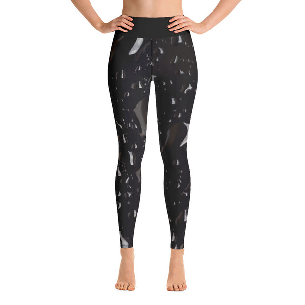 Jet Black Yoga Leggings