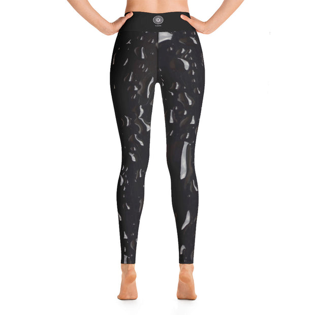 Jet Black Yoga Leggings