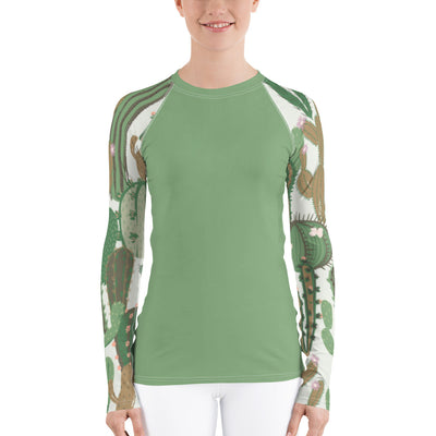 "Desert Garden" Land & Sea Fitness Top